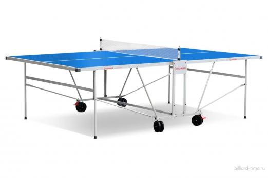 Теннисный стол Winner S-400 Outdoor с сеткой, всепогодный, с комплектом аксессуаров