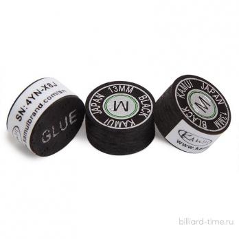 Наклейка для кия Kamui Black 13мм Medium 1шт.