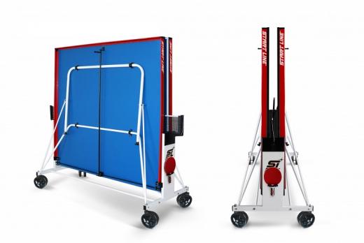 Теннисный стол Start Line Compact Expert Indoor blue с комплектом аксессуаров
