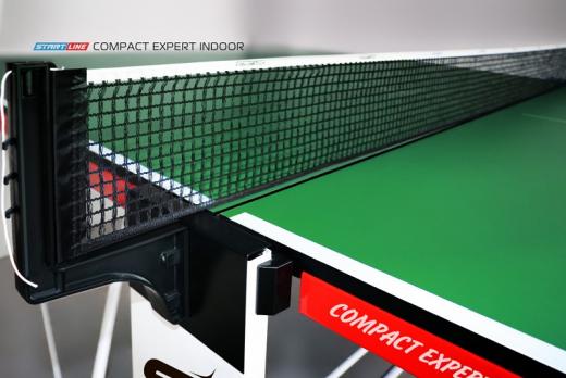 Теннисный стол Start Line Compact Expert Indoor green с комплектом аксессуаров