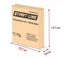 Теннисный стол Start Line Training Optima blue с комплектом аксессуаров