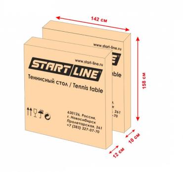 Теннисный стол Start Line Top Expert Outdoor green, всепогодный с комплектом аксессуаров