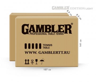 Теннисный стол Gambler Edition light Indoor