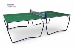 Теннисный стол Start Line Hobby Evo green с комплектом аксессуаров