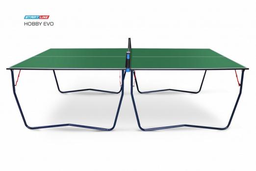 Теннисный стол Start Line Hobby Evo green с комплектом аксессуаров