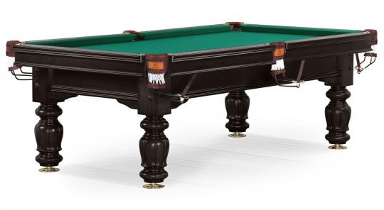 Бильярдный стол для русской пирамиды "Classic II" 8 ф (черный орех)