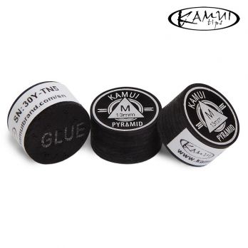 Наклейка для кия Kamui Pyramid Black 13мм Medium 1шт.