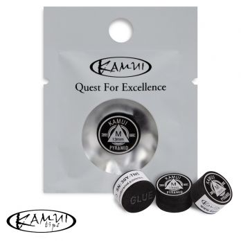 Наклейка для кия Kamui Pyramid Black 13мм Medium 1шт.
