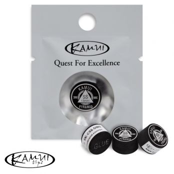 Наклейка для кия Kamui Pyramid Black 13мм Super Soft 1шт.