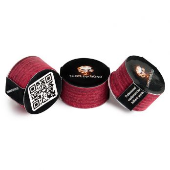Наклейка для кия многослойная Super Diamond ø13,2мм Medium 1шт.
