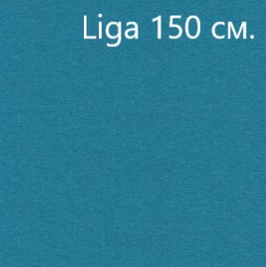Бильярдное сукно Liga 150 см. (шерсть - 83%, ПА - 17%), голубое