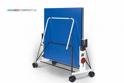 Теннисный стол START LINE COMPACT LX Blue c сеткой и комплектом аксессуаров