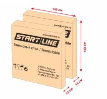 Теннисный стол Start Line Top Expert Outdoor blue, всепогодный с комплектом аксессуаров
