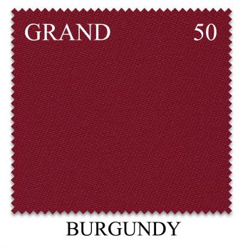 Бильярдное сукно Grand 50, Burgundy, 200 см.