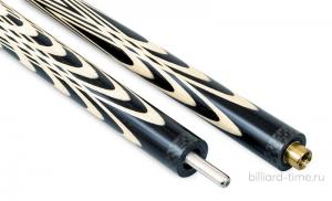 Кий / пирамида 2-pc Тюльпан (черный граб, граб)