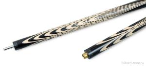 Кий / пирамида 2-pc Тюльпан (черный граб, граб)