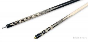 Кий / пирамида 2-pc Тюльпан (черный граб, граб)