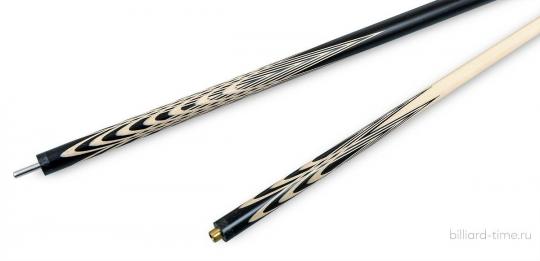 Кий / пирамида 2-pc Тюльпан (черный граб, граб)