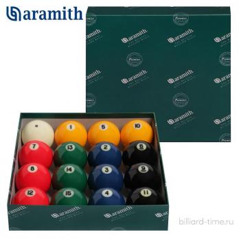 Комплект шаров 68 мм Aramith Premier Pyramid Colour с номерами
